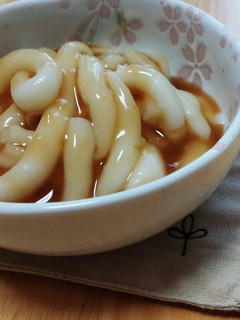 親子で楽しく☆みたらし団子うどん♪-レシピのメイン写真