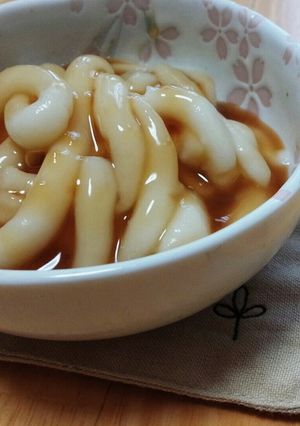 親子で楽しく☆みたらし団子うどん♪-レシピのメイン写真