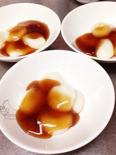 白玉みだらし団子-レシピのメイン写真