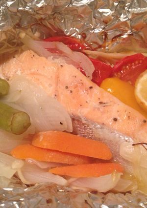 簡単!お魚のホイル焼き♡-レシピのメイン写真