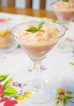 塩レモンで☆フローズントマトヨーグルト-レシピのメイン写真