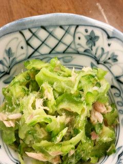夏野菜★ゴーヤとツナのさっぱりサラダ-レシピのメイン写真