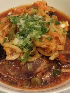 リメイク!カツオのたたきキムチ和え♪-レシピのメイン写真