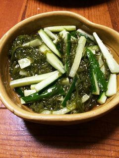 トロトロめかぶの酢の物-レシピのメイン写真