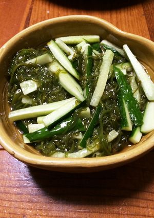 トロトロめかぶの酢の物-レシピのメイン写真