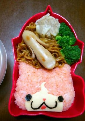 妖怪ウォッチ キャラ弁 ジバニャン-レシピのメイン写真
