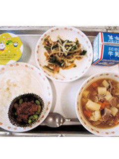 むき枝豆となすの田楽焼き-レシピのメイン写真