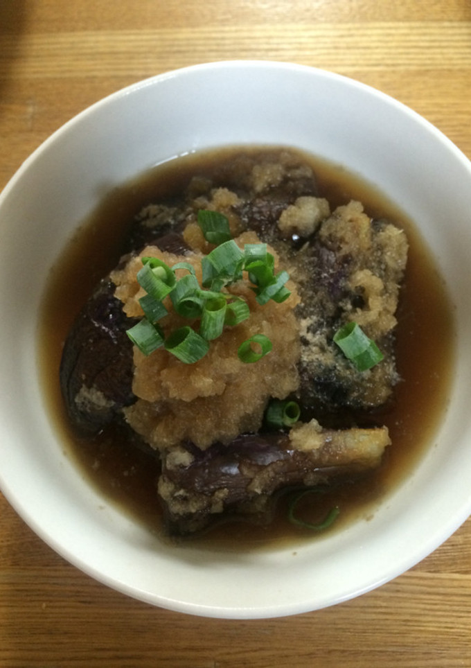 なすのみぞれ煮-レシピのメイン写真
