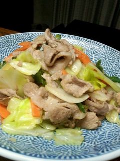 豚こまで♪しょうが焼き風 肉野菜炒め-レシピのメイン写真