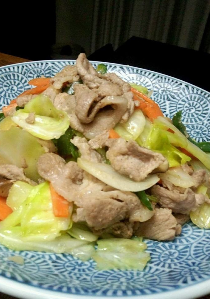 豚こまで♪しょうが焼き風 肉野菜炒め-レシピのメイン写真