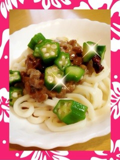簡単♪さっぱりネバネバうどん-レシピのメイン写真