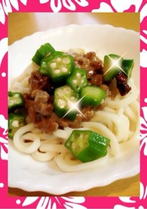 簡単♪さっぱりネバネバうどん-レシピのメイン写真