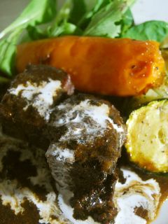 牛ホホ肉の赤ワイン煮込み-レシピのメイン写真