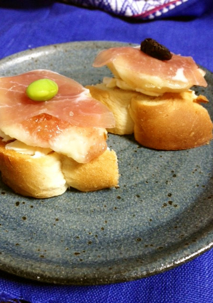カフェ風ランチおつまみに☆いちじく生ハム-レシピのメイン写真