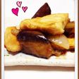 茄子とカジキのオイスター黒酢炒め