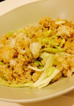 男の、肉汁で作るチャーハン(オマケ)-レシピのメイン写真