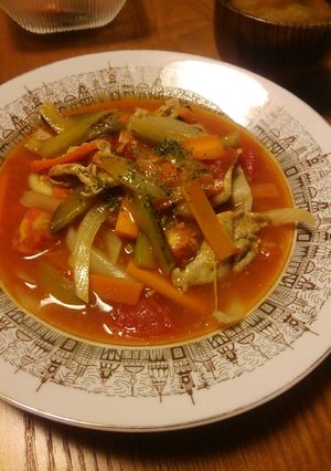 ナスとトマトのさっぱり塩あんかけ-レシピのメイン写真