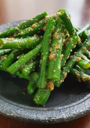 ご飯に合うよ♪ささげのごま和え-レシピのメイン写真