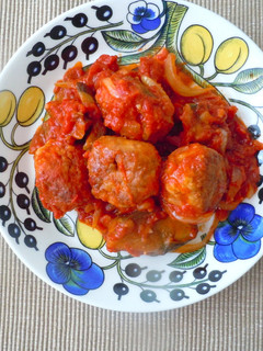 なすとトマトでイタリア風ミートボール-レシピのメイン写真