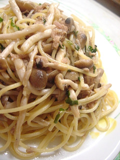 大葉にんにく醤油で☆ツナしめじパスタ-レシピのメイン写真
