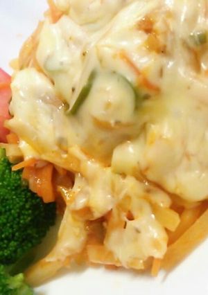 じゃがいもと野菜のチーズ焼き-レシピのメイン写真