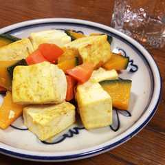 รูปของ 豆腐のさっぱりカレー炒め煮★゛