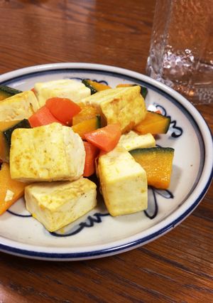 豆腐のさっぱりカレー炒め煮★゛-レシピのメイン写真