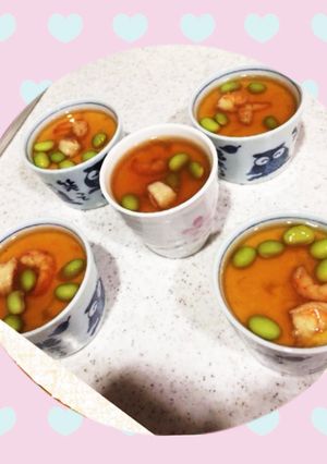 トロトロ牛乳茶碗蒸し-レシピのメイン写真
