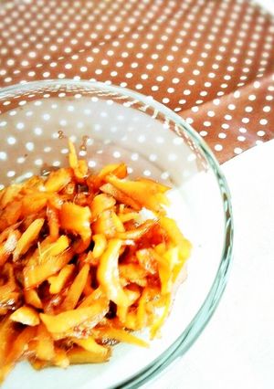 甘辛ピリリとクセになる～しょうがの佃煮♪-レシピのメイン写真