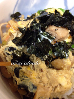 栄養満点〜☆親子*他人丼☆-レシピのメイン写真