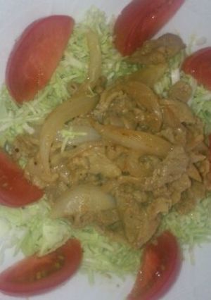 エスニック風豚肉炒め-レシピのメイン写真