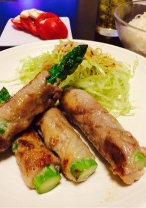 アスパラの肉巻き棒-レシピのメイン写真