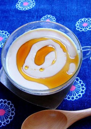 ゼラチン使用☆とろとろ豆乳プリン！-レシピのメイン写真