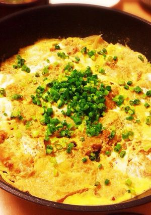余ったカツで！ふんわり一口カツとじ☆-レシピのメイン写真