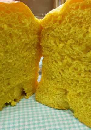 HB早焼き✿ふわふわカボチャ食パン-レシピのメイン写真