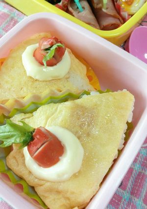 happy♡birthday風お弁当-レシピのメイン写真