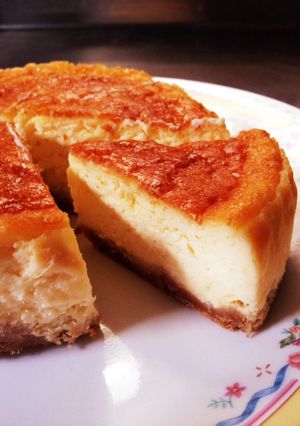 簡単に作れるパインのベイクドチーズケーキ-レシピのメイン写真