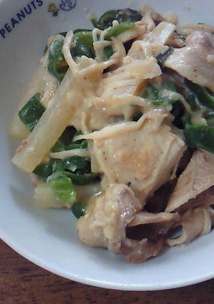 鶏胸のピーマン味噌炒め-レシピのメイン写真