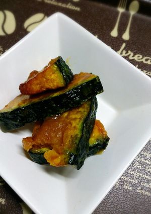 簡単☆カボチャのハチミツ味噌合え-レシピのメイン写真