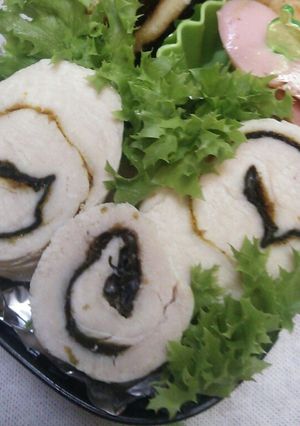 レンジで簡単！鳥ムネロール-レシピのメイン写真