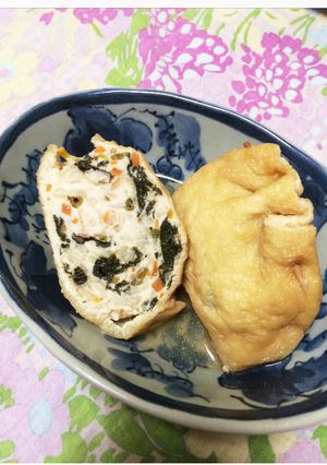 切り干し大根で、巾着煮-レシピのメイン写真