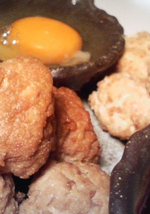 お酒の肴!?つくね2種盛り-レシピのメイン写真