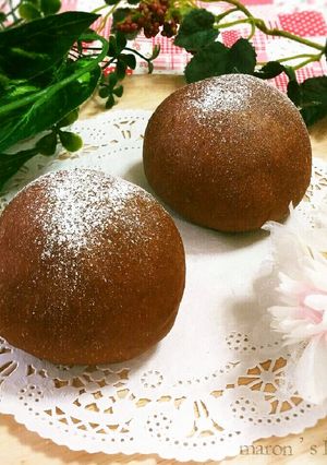 HB簡単♡サラダ油でふわふわチョコ丸パン-レシピのメイン写真