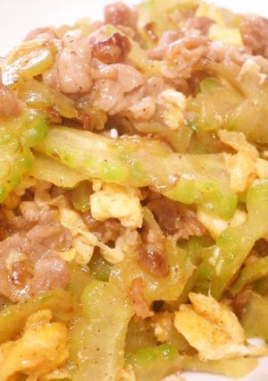 豚肉とゴーヤの炒め物-レシピのメイン写真