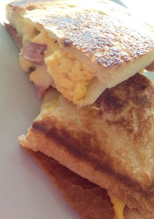 フライパンで！簡単！ホットサンド！-レシピのメイン写真