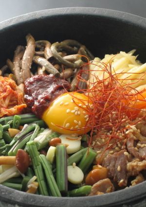 おこげもおいしい山菜ビビンバ-レシピのメイン写真