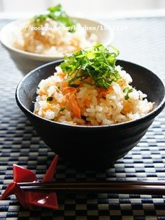 鮭と大葉の炊き込みごはん-レシピのメイン写真