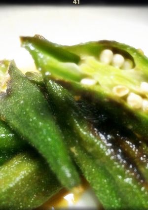 簡単♪オクラの焼き浸し(^^)ハマります-レシピのメイン写真