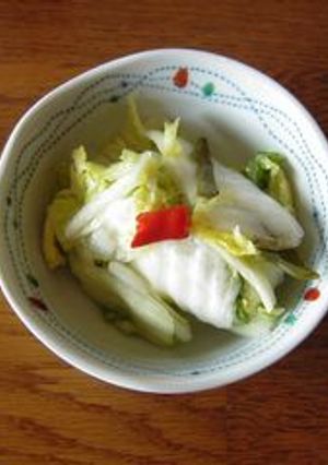 白菜の一夜漬け-レシピのメイン写真