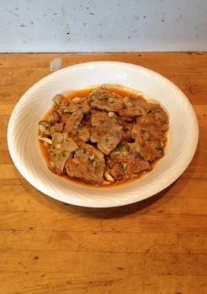 豚肉のニンニクマリネ炒め-レシピのメイン写真